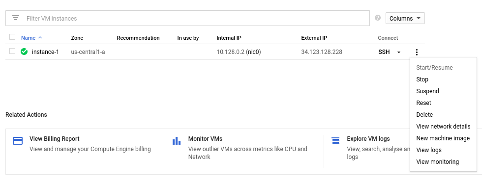 Delete virtual machine